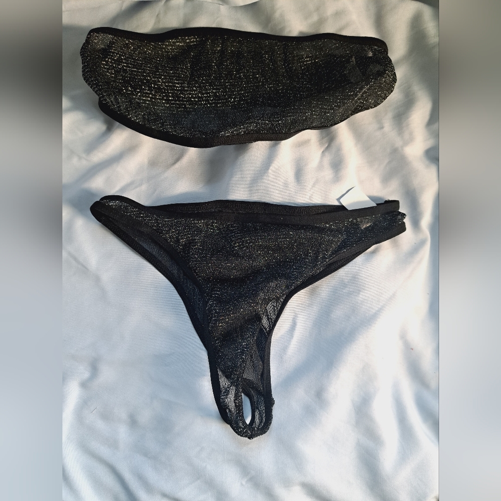 Glitter lingerie set size Medium